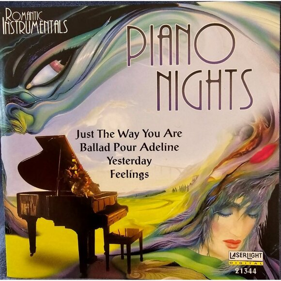 Romantic Instrumentals Piano Nights - 2 CD Music Set - 37409cd - Picture 3 of 6